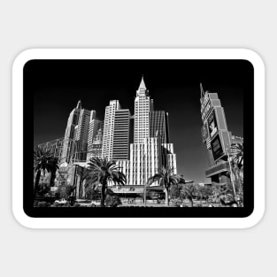 New York New York Las Vegas America Sticker